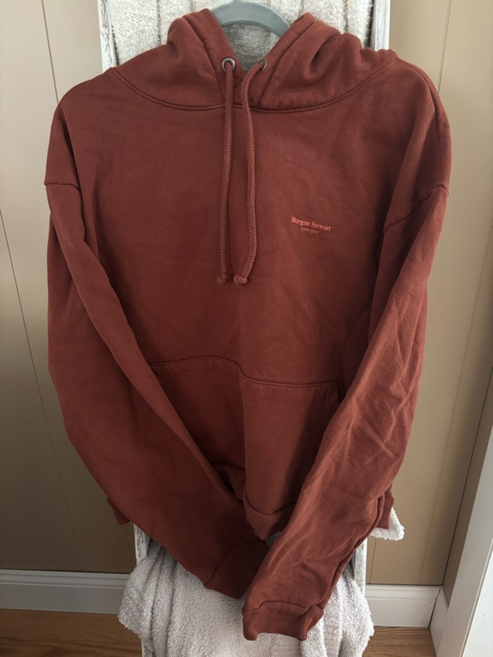 Morgan Stewart Sport Rust Hoodie - Picture 1 of 5
